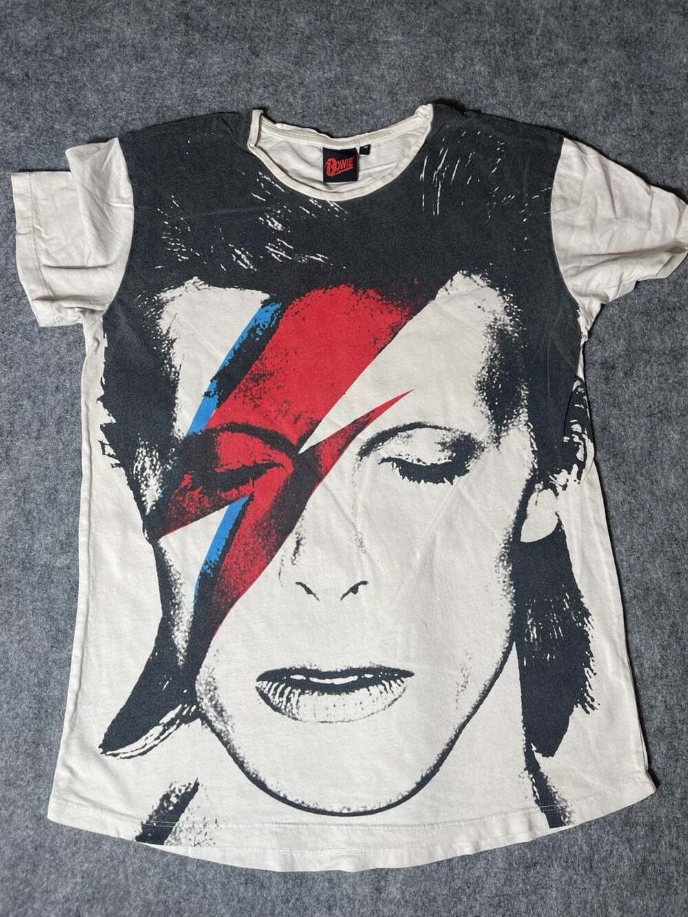 David Bowie Aladdin Sane Portrait Graphic T-Shirt